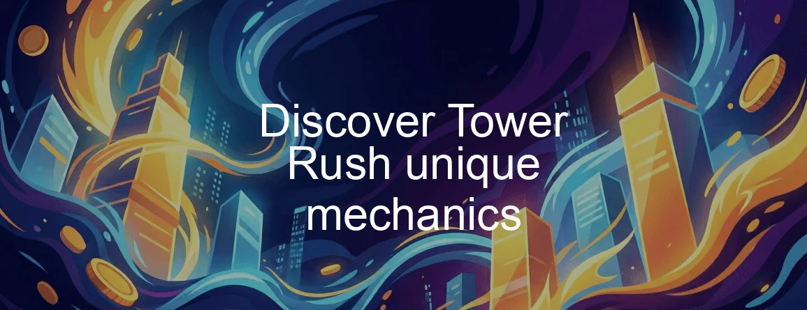 Crane swinging above a Tower Rush build as a new floor is dropped